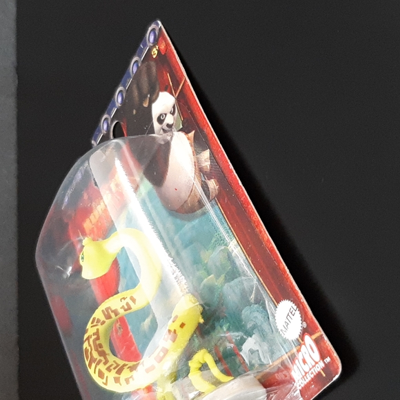 Kung Fu Panda Viper Dreamworks Mattel Micro Collection Figure 2.5" - Picture 3 of 7